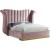 Flora Velvet King Size Bed