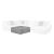 SM Polaris Fabric U-Shaped Sectional Sofa