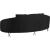 Serpentine Velvet Sofa