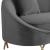 Serpentine Velvet Sofa
