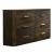 Elettra Wood Double Dresser w/6 Drawers