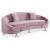 Serpentine Velvet Sofa