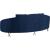 Serpentine Velvet Sofa