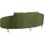 Serpentine Velvet Sofa