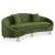 Serpentine Velvet Sofa