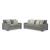 Dunmor Polyester Living Room Set