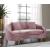 Serpentine Velvet Loveseat