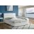 Vodice Leatherette/Wood Platform Bed, Twin Size