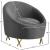 Serpentine Velvet Chair