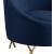 Serpentine Velvet Chair