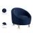 Serpentine Velvet Chair