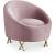Serpentine Velvet Chair