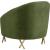 Serpentine Velvet Chair