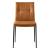 Carmen Large Fabric/Metal Customizable Upholstered Dining Chair