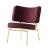 Coco Fabric/Metal Customizable Upholstered Lounge Chair