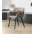 Cocoon Fabric/Wood Customizable Upholstered Dining Armchair