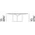 Twins Metal/Veneer Oval Dining Table