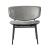 Fifties Fabric/Metal Customizable Upholstered Lounge Chair