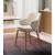 Foyer Fabric/Wood Customizable Upholstered Dining Armchair