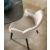 Foyer Fabric/Wood Customizable Upholstered Open-Back Dining Armchair