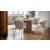 Holly Venice Fabric/Metal Dining Chair