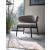 Oleandro Fabric/Wood Customizable Upholstered Lounge Chair
