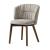Sweel Fabric/Wood Customizable Dining Chair
