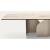 Twins W78.7-inch Ceramic/Metal Customizable Rectangular Dining Table