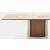 Yoroi W78.7-inch Ceramic/Metal/Wood Customizable Rectangular Dining Table