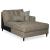 Flintshire 2-Piece Polyester L-Shaped Sectional Sofa w/Right Arm Chaise Facing