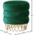 Revolve Velvet Ottoman/Stool