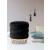 Revolve Velvet Ottoman/Stool
