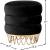 Revolve Velvet Ottoman/Stool