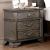 Pamphilos Wood Nightstand w/2 Drawers & USB Charger