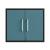 Eiffel Floating Garage Storage Cabinet w/Lock & Key