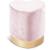 Heart Velvet Ottoman/Stool