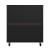 Eiffel 28.35-inch Mobile Garage Storage Cabinet w/1 Drawer