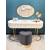 Heart Velvet Ottoman/Stool