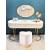 Heart Velvet Ottoman/Stool
