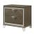 Skylar PU/Wood Storage Panel Bedroom Set w/LED Headboard