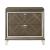 Skylar PU/Wood Storage Panel Bedroom Set w/LED Headboard