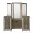 Skylar Wood Vanity Desk w/Mirror & 6 Drawers