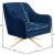 Paloma Velvet Swivel Accent Chair
