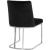 Heidi Velvet Dining Chair with Polished Chrome Metal Frame