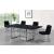 Heidi Velvet Dining Chair with Polished Metal Frame