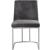Heidi Velvet Dining Chair with Polished Chrome Metal Frame