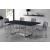 Heidi Velvet Dining Chair with Polished Metal Frame