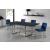 Heidi Velvet Dining Chair with Polished Chrome Metal Frame