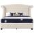 Sophia Fabric Upholstered King Size Bed