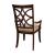 Keegan Classic Fabric/Wood Dining Arm Chair